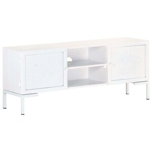vidaXL tv-skab 115x30x46 cm massivt mangotr&aelig;