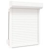 vidaXL Rullegardin Hvid 80 x 100 cm Aluminium og Polyurethan