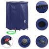 vidaXL vandtank med hane sammenfoldelig 1250 l PVC