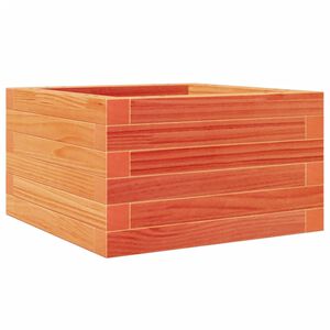 vidaXL plantekasse 40x40x23 cm massivt fyrretr&aelig; gyldenbrun