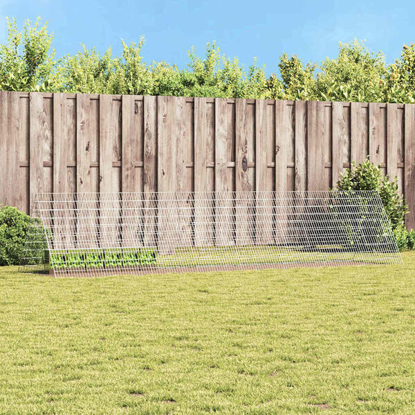 vidaXL Kanin Bur Sølv 215 x 100 x 85 cm Galvaniseret stål