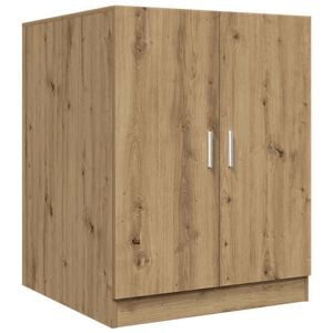 vidaXL vaskemaskineskab 70,5x71,5x91,5 cm kunsteg