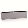 LECHUZA plantekrukke BALCONERA Stone 80 ALL-IN-ONE gr&aring;