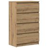 vidaXL sk&aelig;nk 60x35x98,5 cm konstrueret tr&aelig; kunsteg