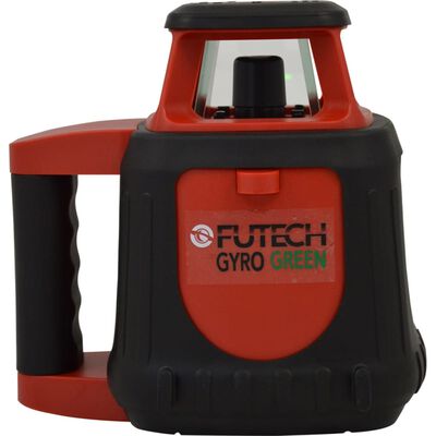 Futech roterende laservaterpas + Bull's-eye modtager grøn "Gyro Green" 060.02.50.G
