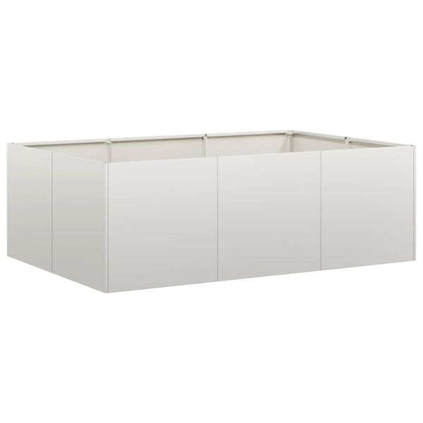 vidaXL plantekasse 120x80x40 cm rustfrit st&aring;l