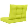 vidaXL Udend&oslash;rs Sofa Pude 2 pcs Gr&oslash;n Polyester