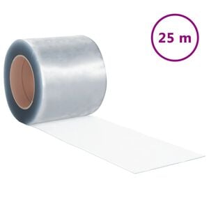 vidaXL strimmelgardinrulle 1,6 mm x 200 mm 25 m PVC