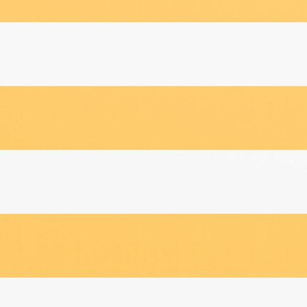 vidaXL altanafsk&aelig;rmning 120x500 cm oxfordstof hvid og gul