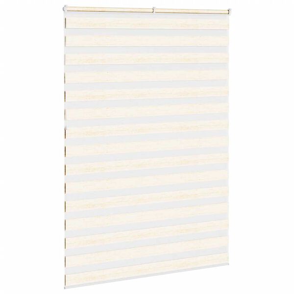 vidaXL zebragardin marmorbeige 160x230 cm stofbredde 155,9cm polyester