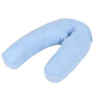 vidaXL graviditetspude J-form 54x(36-43) cm bl&aring;
