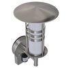 LED v&aelig;glampe i rustfrit st&aring;l *Cylinder formet med sensor*