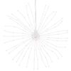 vidaXL lysende starburst-dekoration 4 stk. 140 LED'er 17 cm kold hvid