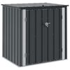 vidaXL Have Opbevaringskasse Sort 101,5 x 82 x 100 cm St&aring;l