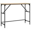 vidaXL konsolbord 100x32x75 cm konstrueret tr&aelig; sonoma-eg