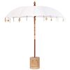 vidaXL Balinesisk parasol med base 250 220 x 220 x 250 cm