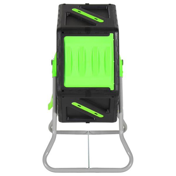 vidaXL komposttromle 60x43x74 cm 70 l polypropylen