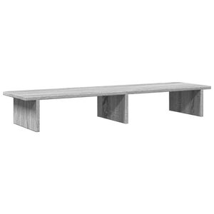vidaXL sk&aelig;rmstander 100x27x15 cm konstrueret tr&aelig; gr&aring; sonoma-eg