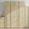 vidaXL skab 70x42,5x185 cm konstrueret tr&aelig; sonoma-eg