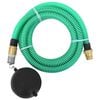 vidaXL sugeslange med messingkoblinger 1,1" 15 m PVC gr&oslash;n