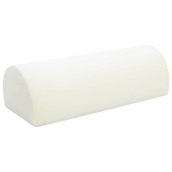 vidaXL Fodst&oslash;ttepude Ensfarvet Sort 42 x 18 x 13 cm