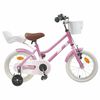 vidaXL B&oslash;rnecykel 14 tommer anbefalet til 3-5 &aring;r gammel Lys pink