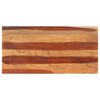 vidaXL bordplade 120x60x(2,5-2,7) cm massivt akacietr&aelig;