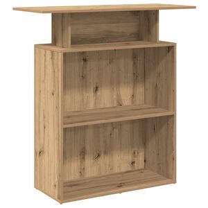 vidaXL receptionsskranke 100x40x104 cm konstrueret tr&aelig; kunsteg