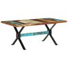 vidaXL spisebord 180x90x76 cm massivt genbrugstr&aelig;