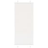 vidaXL Pliss&eacute;gardin Hvid 85x200 cm Stofbredde 84,4 cm Polyester