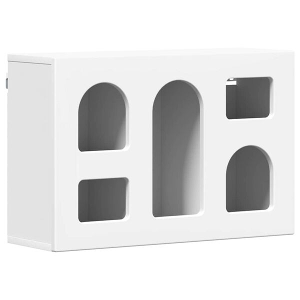 vidaXL H&aelig;ngeskab med hylde Hvid 60 x 20 x 40 cm Konstrueret tr&aelig;