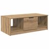 vidaXL Sofabord Artisan Egetr&aelig; 102 x 50 x 36cm Konstrueret tr&aelig;
