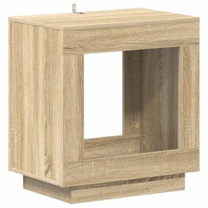 vidaXL Sidebord Sonoma-eg 60 x 40 x 65 cm Konstrueret tr&aelig;