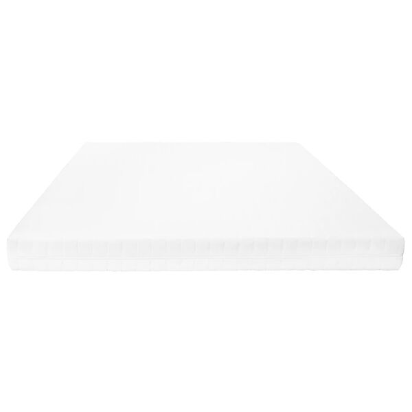 vidaXL madras 140x200 cm 7 zoner PU-skum 16 cm H2 H3