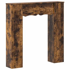 vidaXL Pejseramme R&oslash;get eg 102 x 20 x 102 cm Konstrueret tr&aelig;