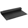 vidaXL Dimpled Dr&aelig;nplade Sort 1 x 10 m HDPE