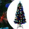 vidaXL Kunstigt juletr&aelig; Gr&oslash;n 120 cm PVC