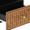 vidaXL sengebord 40x33x46 cm massivt mangotr&aelig;