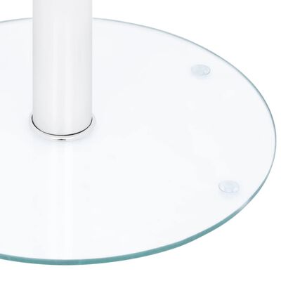 vidaXL sofabord 40 cm hærdet glas transparent