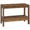vidaXL Badev&aelig;relses sidebord Naturfarvet 60 x 30 x 45 cm