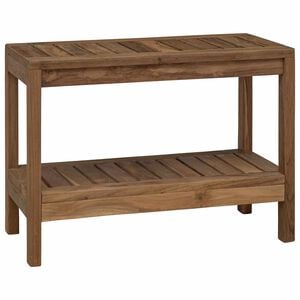 vidaXL Badev&aelig;relses sidebord Naturfarvet 60 x 30 x 45 cm