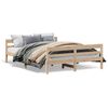 vidaXL sengeramme uden madras 120x200 cm massivt fyrretr&aelig;