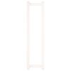 vidaXL håndklædeholder 23x18x90 cm massivt fyrretræ hvid