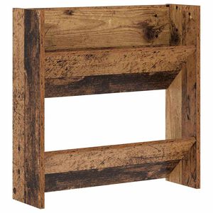 vidaXL Sko skab 60 x 18 x 60 cm Konstrueret tr&aelig; Gammelt tr&aelig;