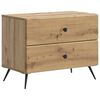 vidaXL Natskab Artisan-eg 62 x 34,5 x 47,5 cm Konstrueret tr&aelig;