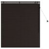 vidaXL Persienner M&oslash;rk Brun 100 x 130 cm 35 mm Massivt Paulownia Tr&aelig;