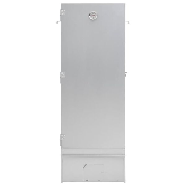 vidaXL rygeovn med generator til koldrøgning galvaniseret stål