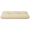 vidaXL pallehynde 80x40x12 cm stof beige