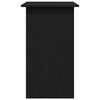 vidaXL skrivebord 80 x 45 x 74 cm konstrueret tr&aelig; sort egetr&aelig;sfarve