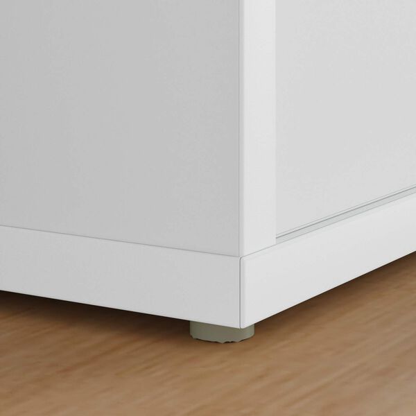 vidaXL Stol ben gulvbeskyttere 12 pcs Transparent &Oslash; 15 x 16 mm PVC